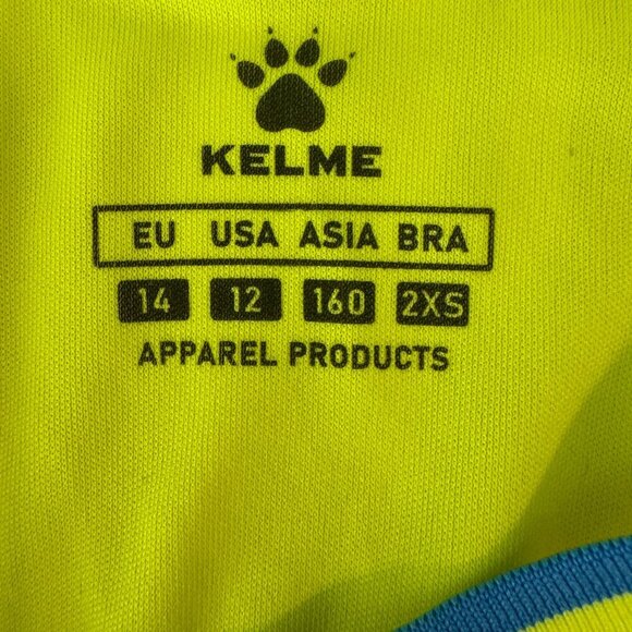 KELME Youth Long Sleeve Padded Goalie Shirt Size 12 - Picture 7 of 9